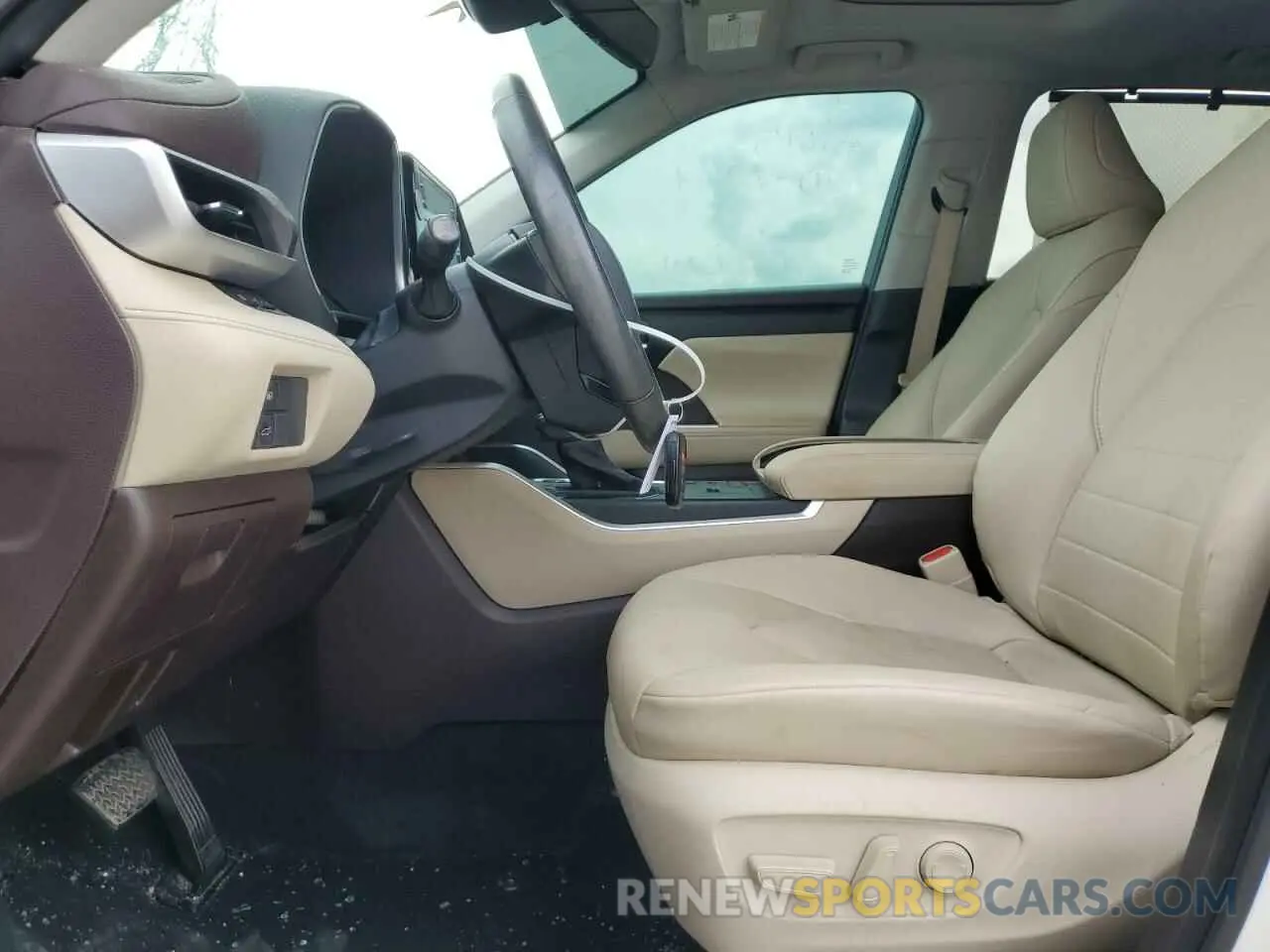 7 Photograph of a damaged car 5TDGARAH5LS502282 TOYOTA HIGHLANDER 2020