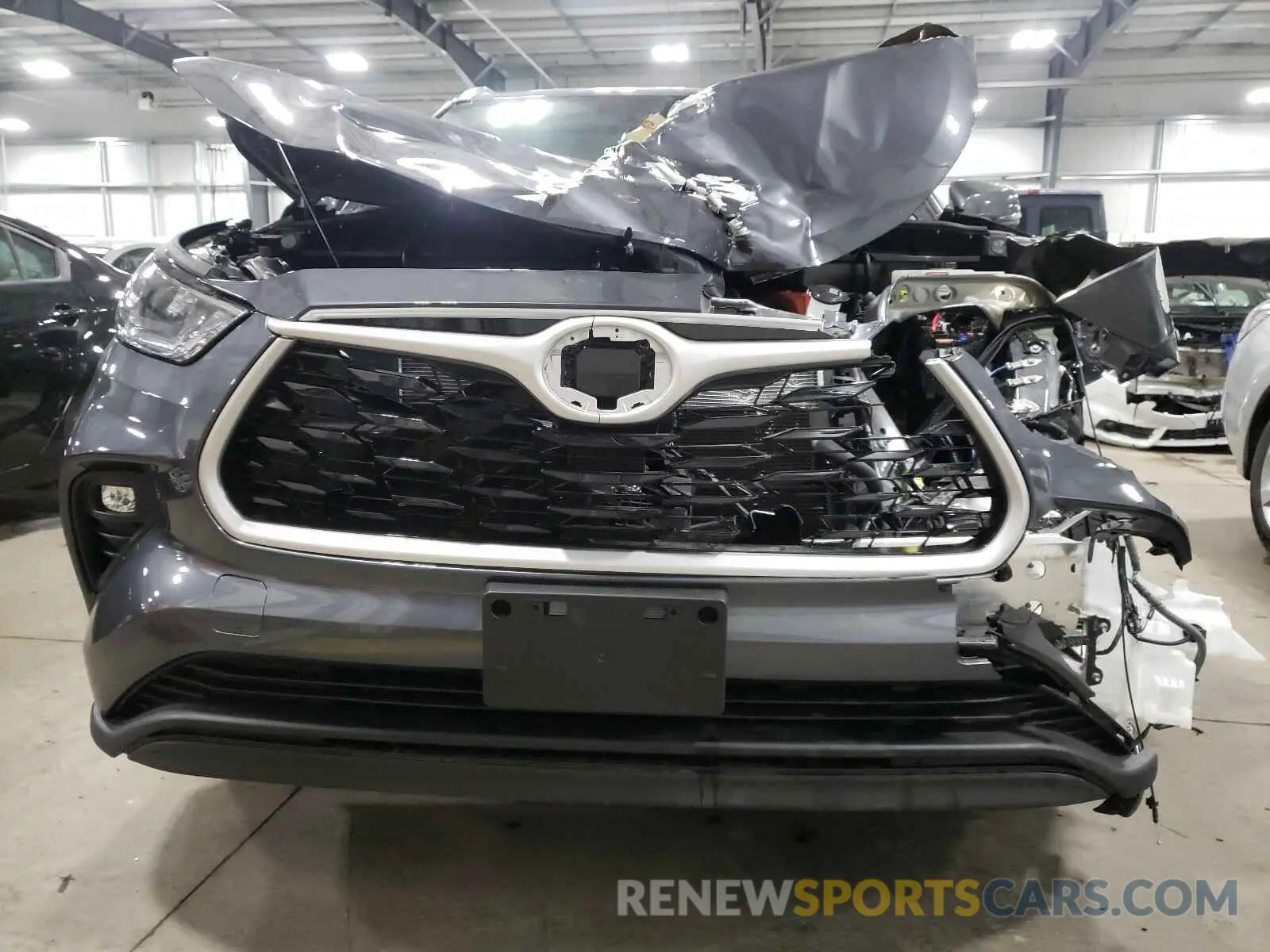 9 Photograph of a damaged car 5TDGBRCH3LS513534 TOYOTA HIGHLANDER 2020