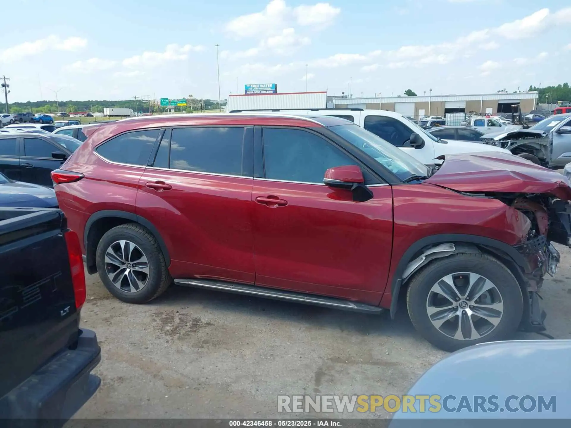 13 Photograph of a damaged car 5TDGZRAH0LS510993 TOYOTA HIGHLANDER 2020