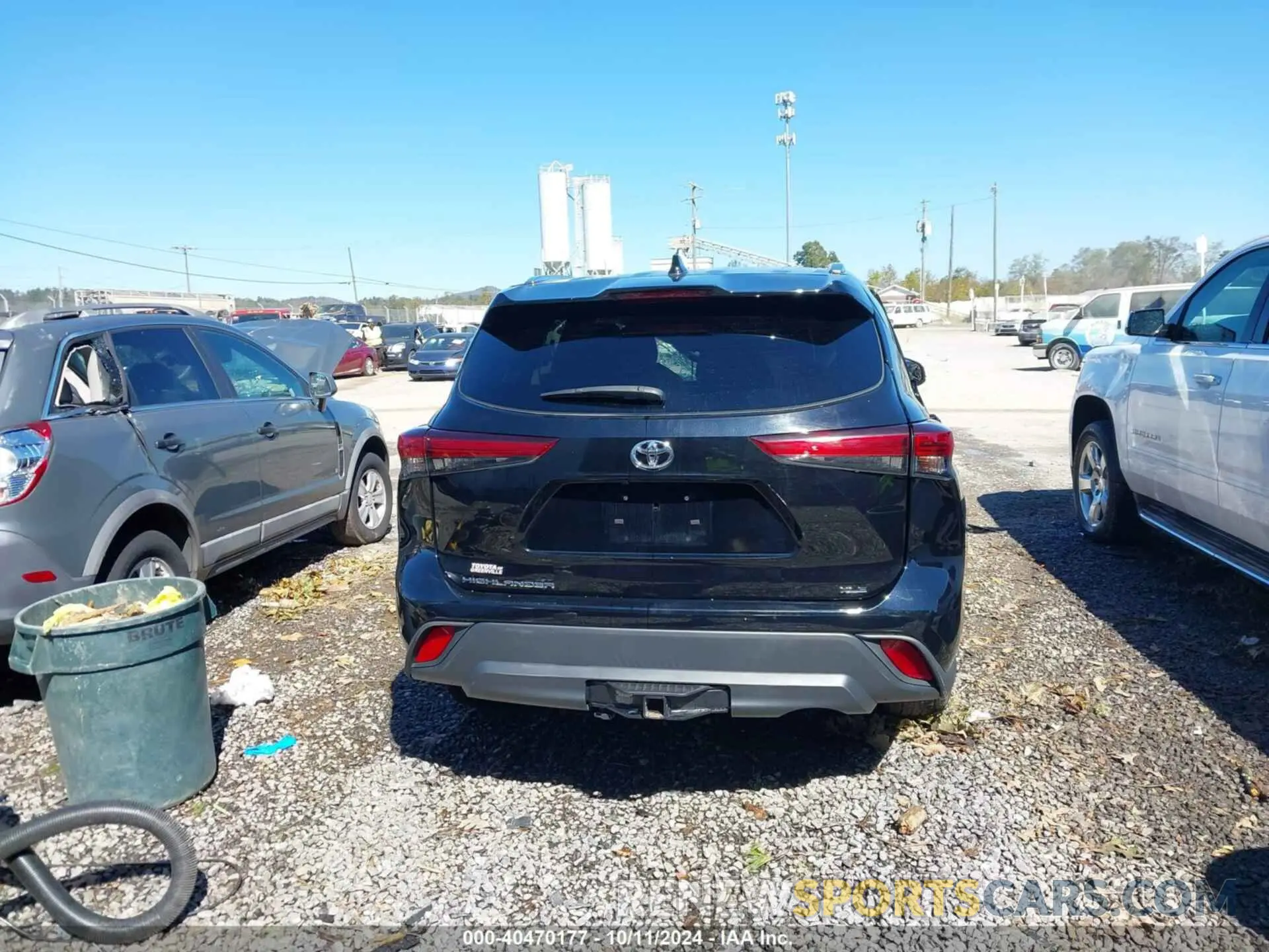 15 Photograph of a damaged car 5TDGZRAH1LS000829 TOYOTA HIGHLANDER 2020