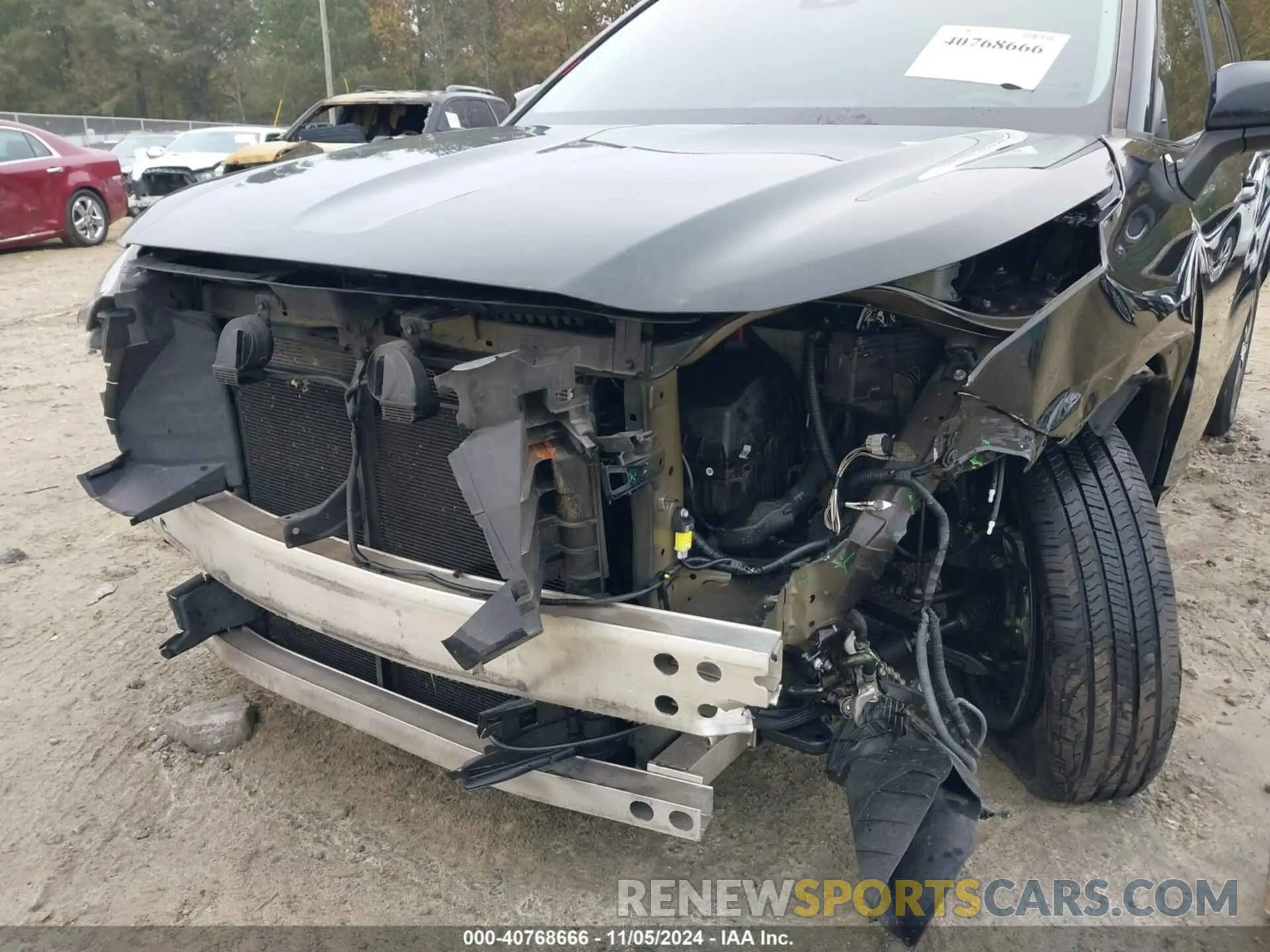 6 Фотография поврежденного автомобиля 5TDGZRAH1LS013550 TOYOTA HIGHLANDER 2020