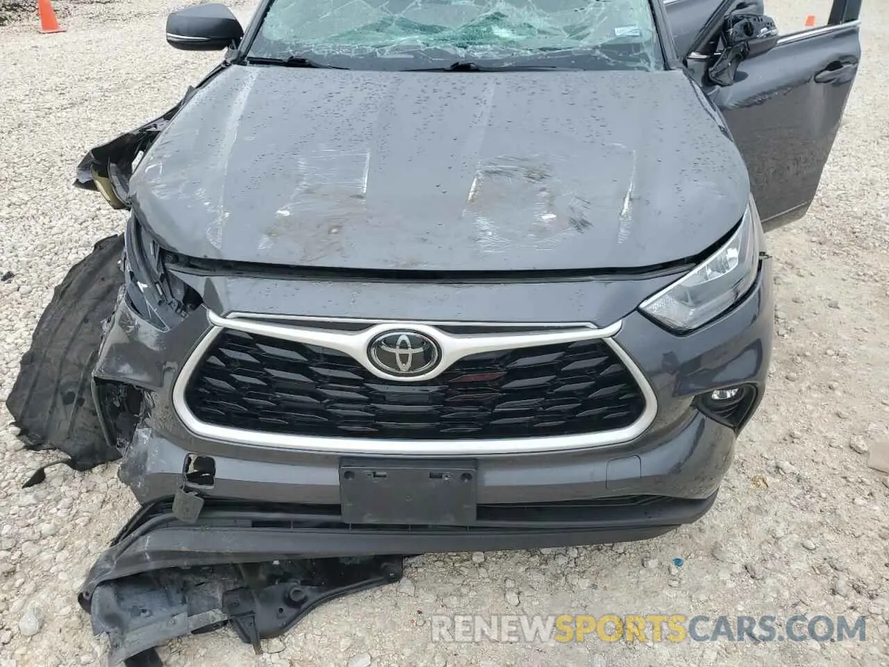 12 Photograph of a damaged car 5TDGZRAH2LS004257 TOYOTA HIGHLANDER 2020