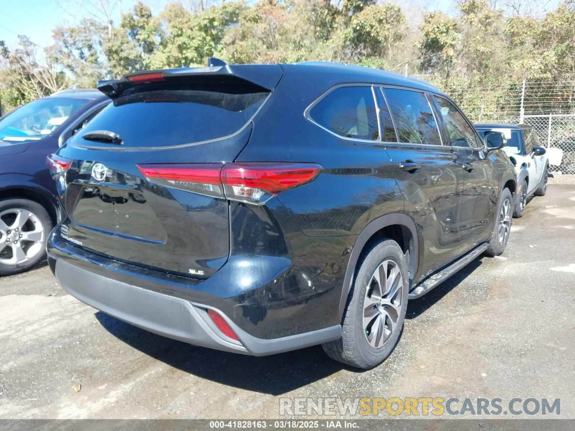 4 Фотография поврежденного автомобиля 5TDGZRAH2LS015694 TOYOTA HIGHLANDER 2020