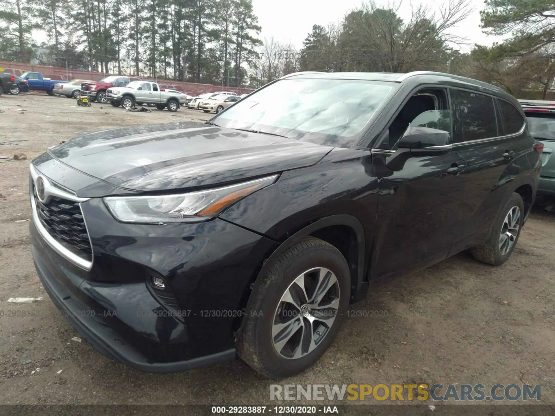 6 Photograph of a damaged car 5TDGZRAH2LS501938 TOYOTA HIGHLANDER 2020
