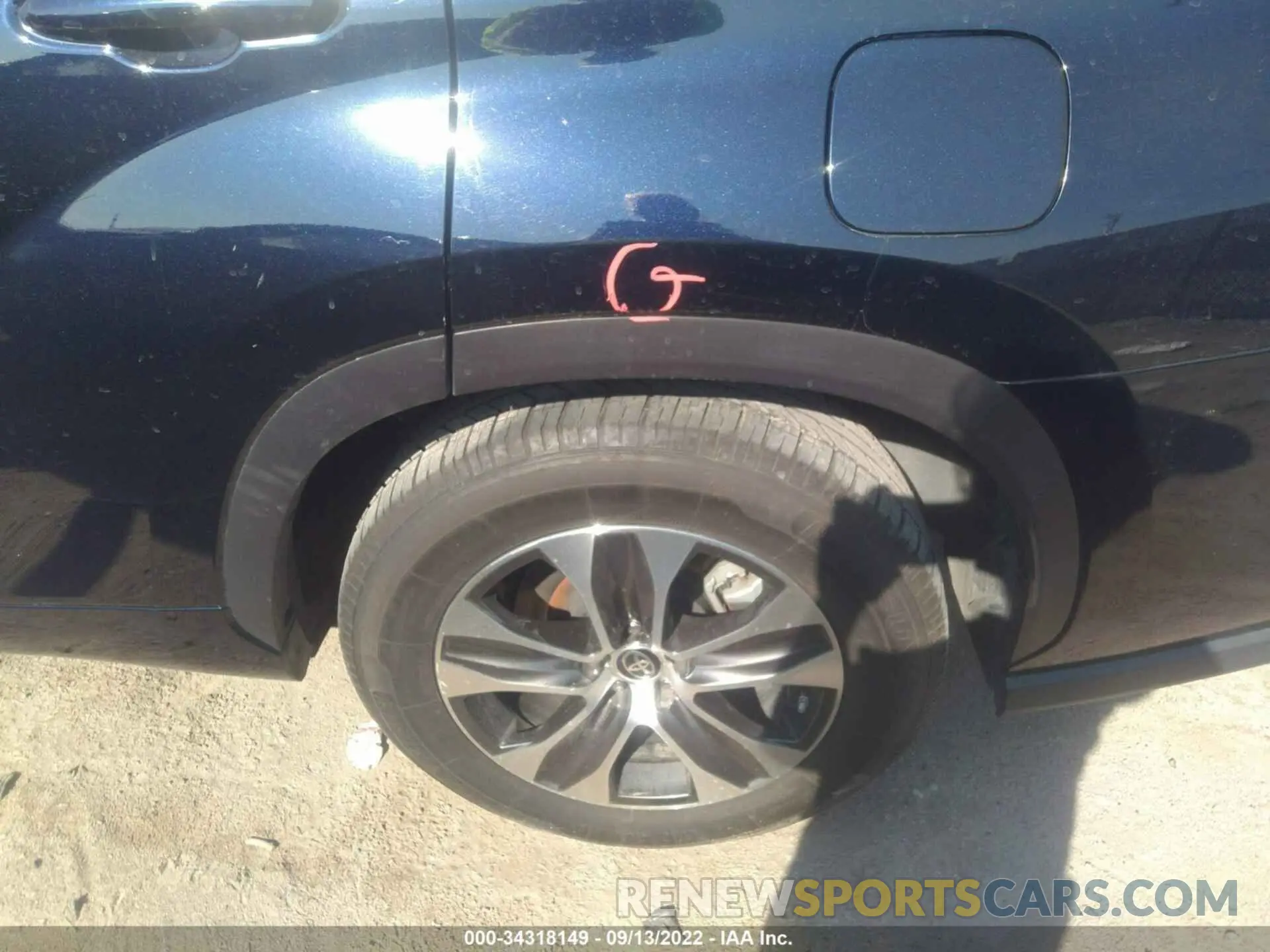 12 Фотография поврежденного автомобиля 5TDGZRAH3LS006146 TOYOTA HIGHLANDER 2020