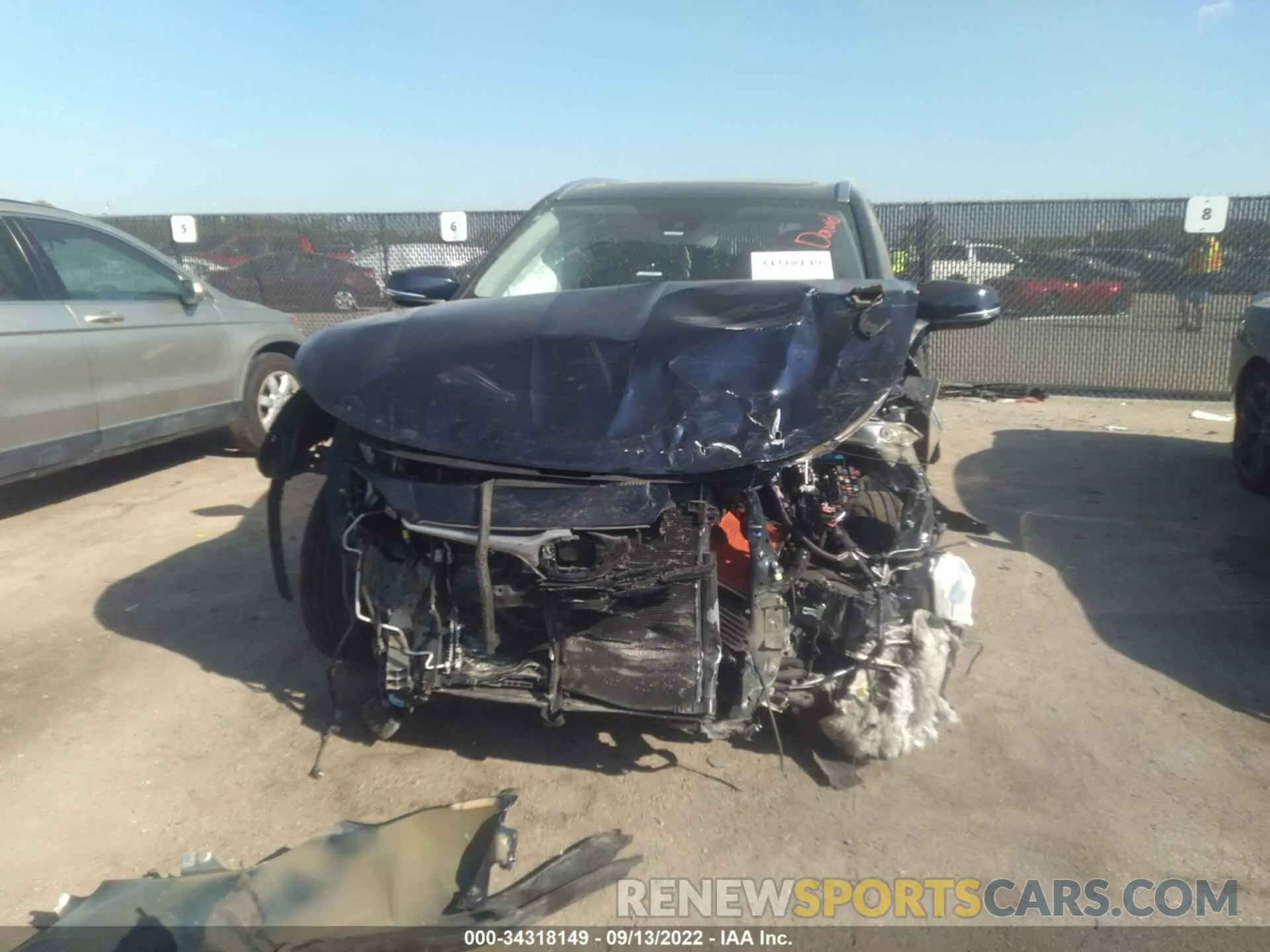 6 Фотография поврежденного автомобиля 5TDGZRAH3LS006146 TOYOTA HIGHLANDER 2020