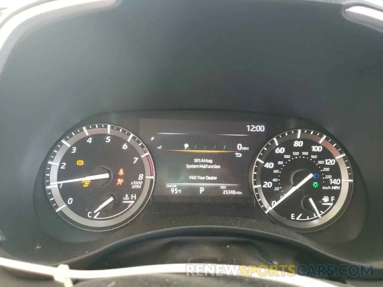 8 Фотография поврежденного автомобиля 5TDGZRAH3LS025800 TOYOTA HIGHLANDER 2020