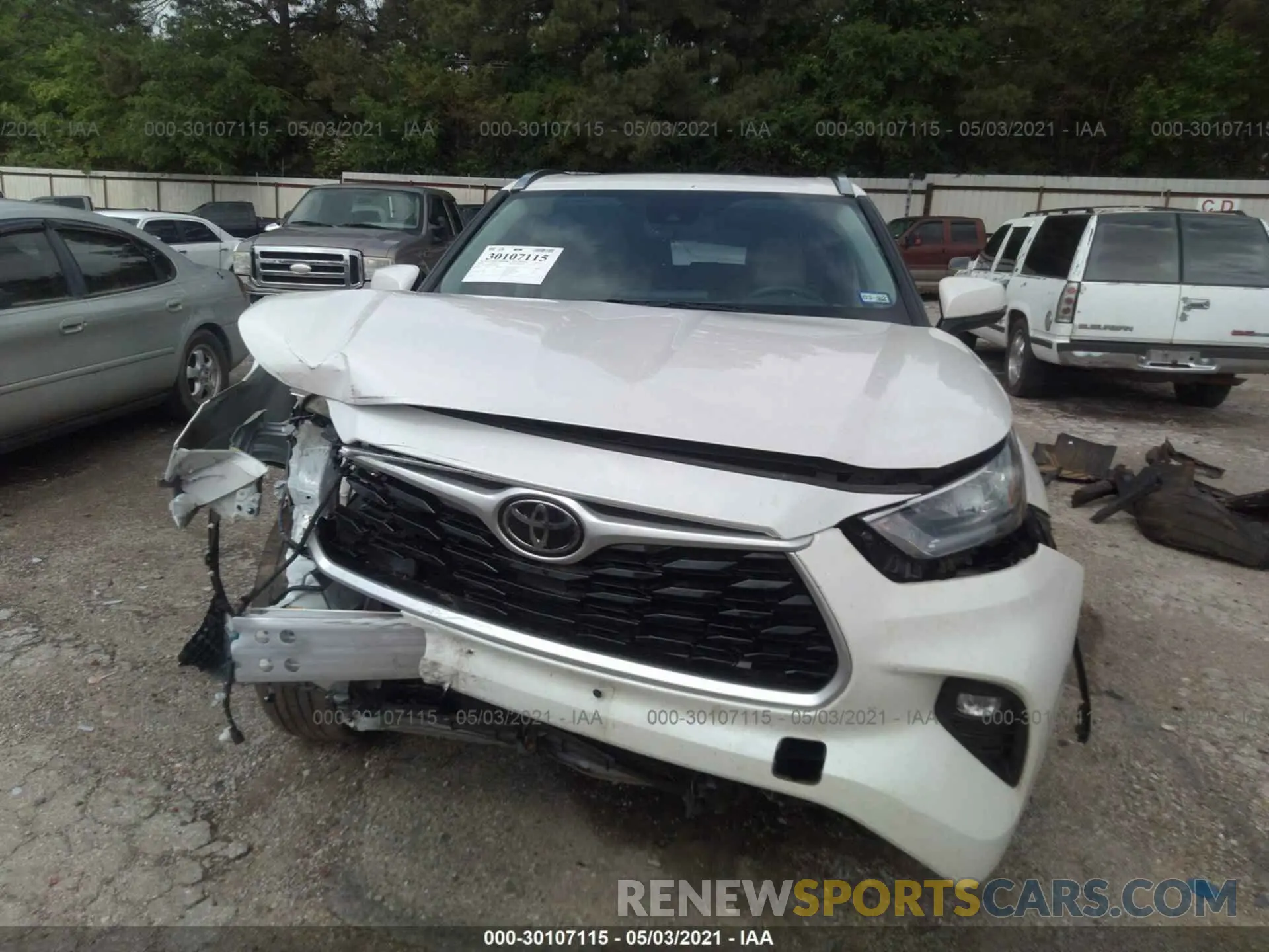 10 Фотография поврежденного автомобиля 5TDGZRAH8LS503676 TOYOTA HIGHLANDER 2020