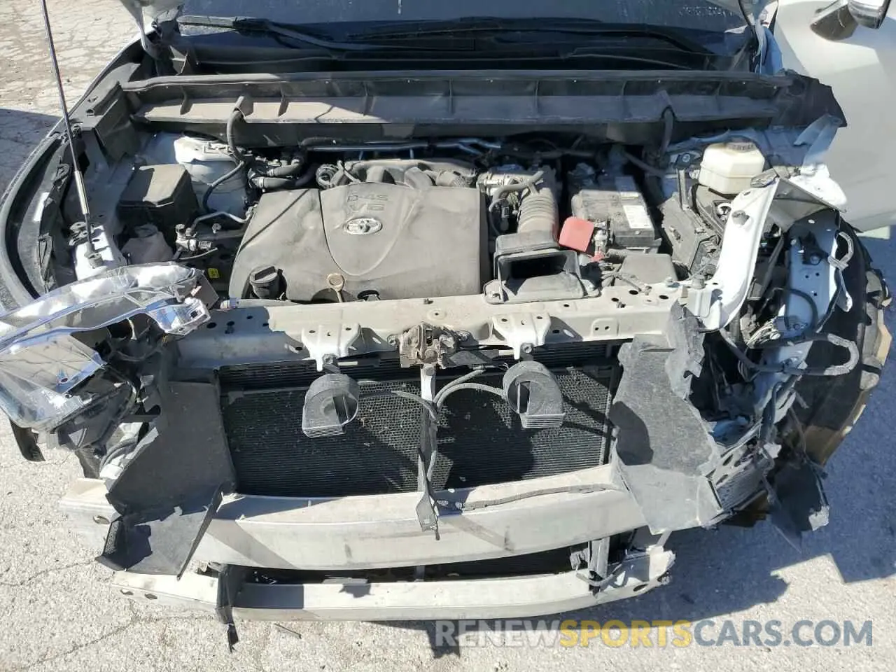 13 Фотография поврежденного автомобиля 5TDGZRAHXLS503341 TOYOTA HIGHLANDER 2020
