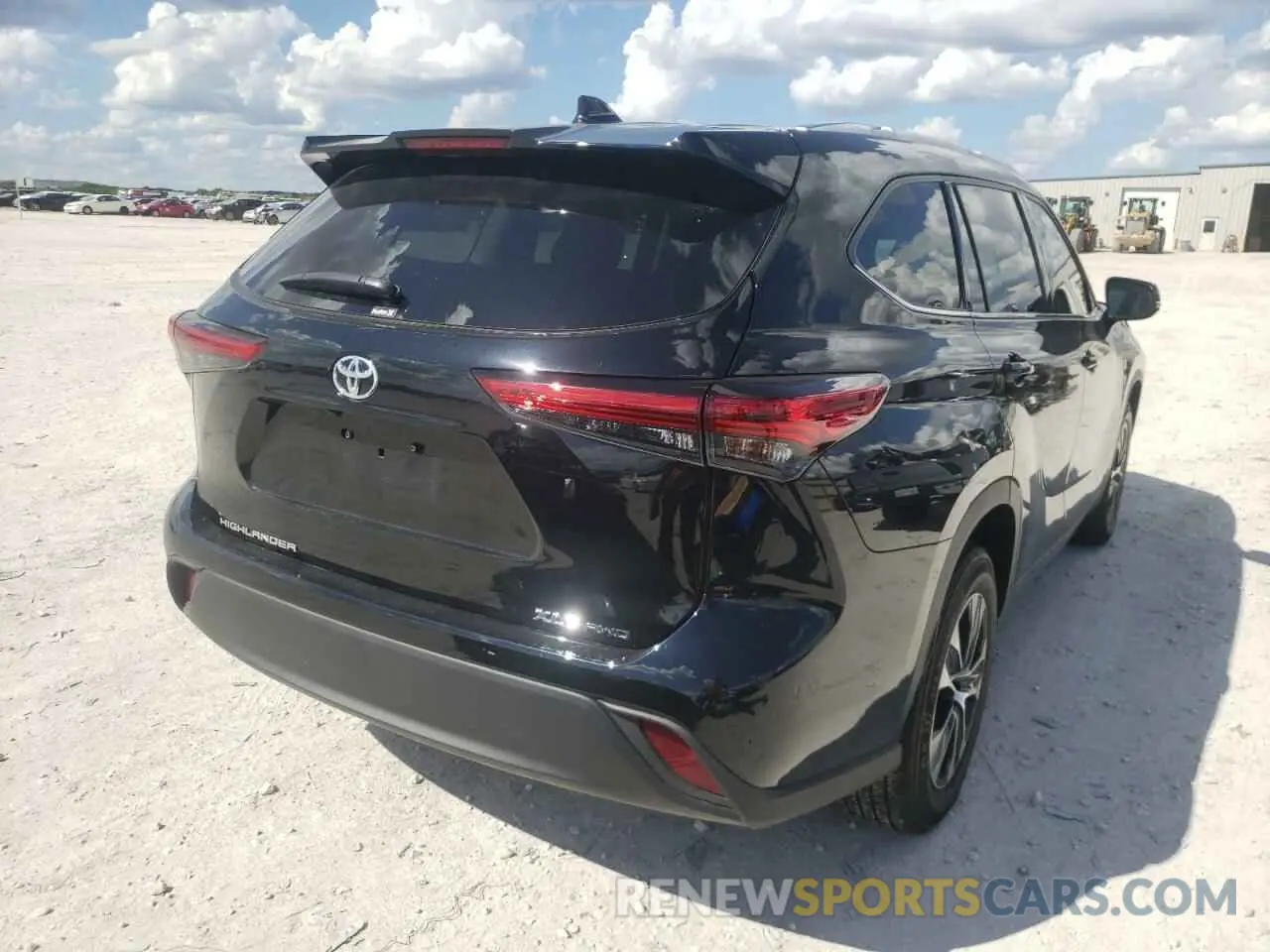 4 Фотография поврежденного автомобиля 5TDGZRBH2LS511464 TOYOTA HIGHLANDER 2020