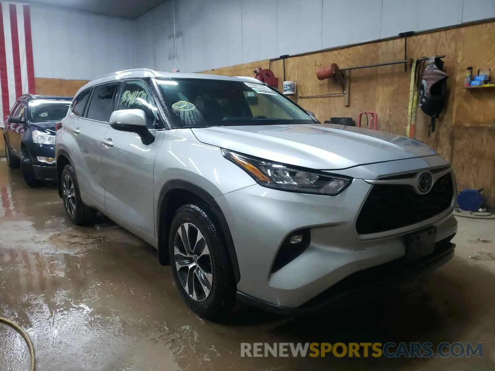 1 Photograph of a damaged car 5TDGZRBH4LS502491 TOYOTA HIGHLANDER 2020