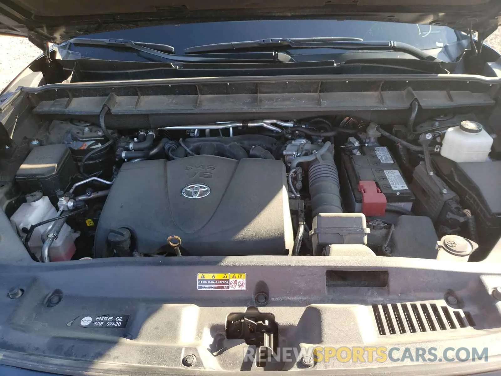 7 Photograph of a damaged car 5TDGZRBH6LS017902 TOYOTA HIGHLANDER 2020