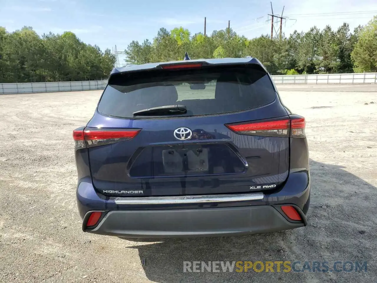 6 Photograph of a damaged car 5TDGZRBH6LS050513 TOYOTA HIGHLANDER 2020