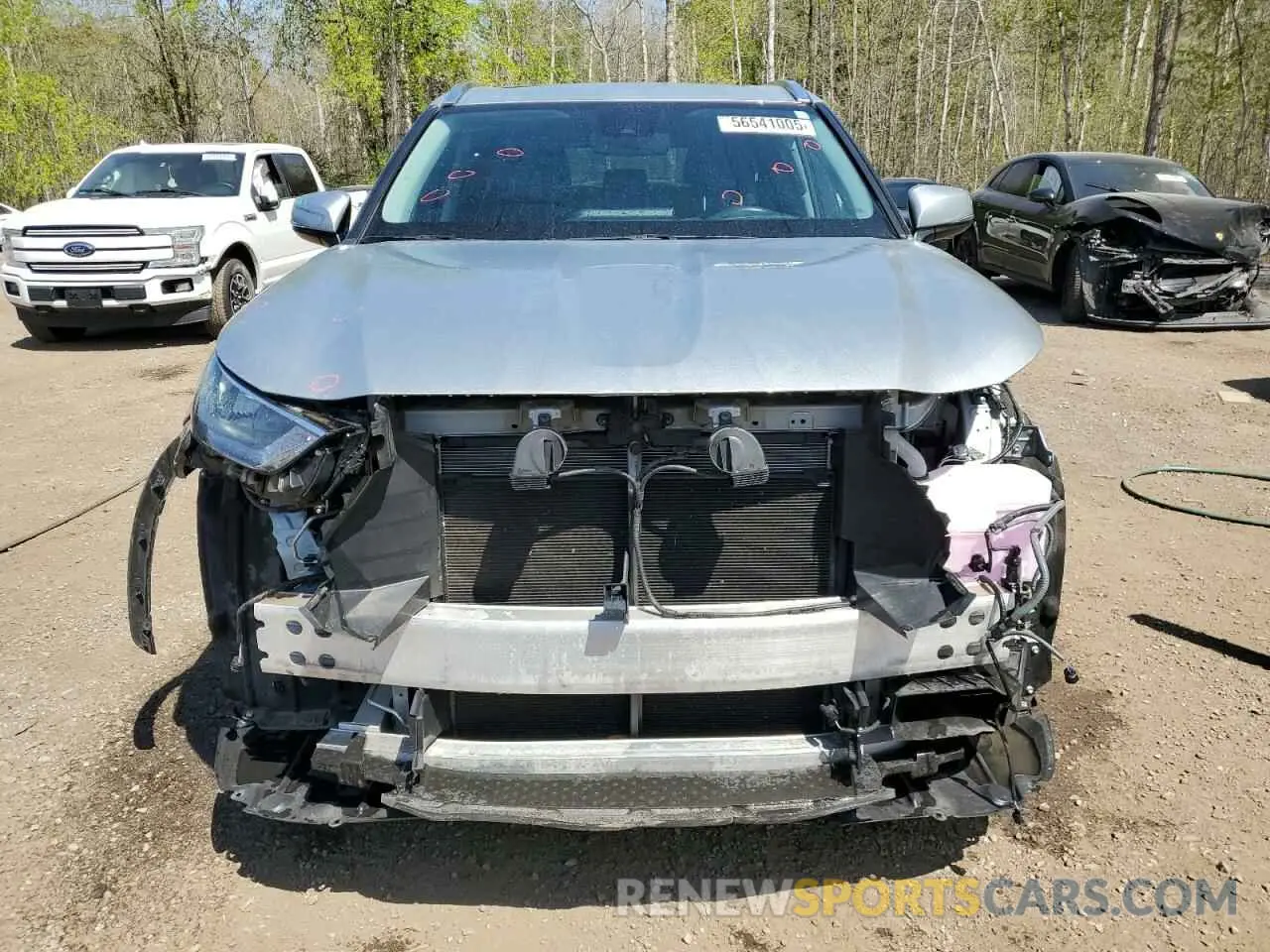 5 Photograph of a damaged car 5TDGZRBH8LS522520 TOYOTA HIGHLANDER 2020