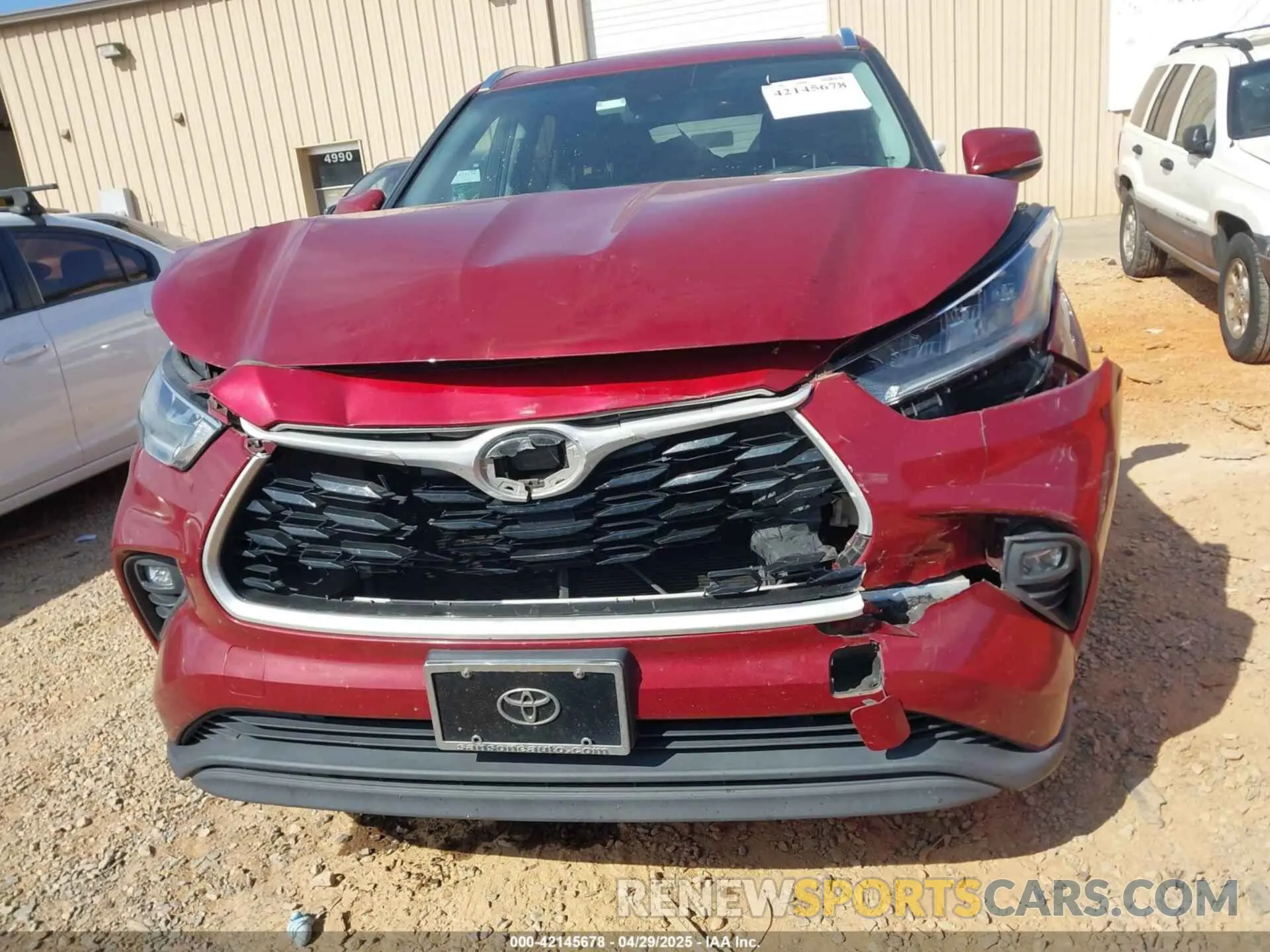 12 Photograph of a damaged car 5TDGZRBH9LS011673 TOYOTA HIGHLANDER 2020
