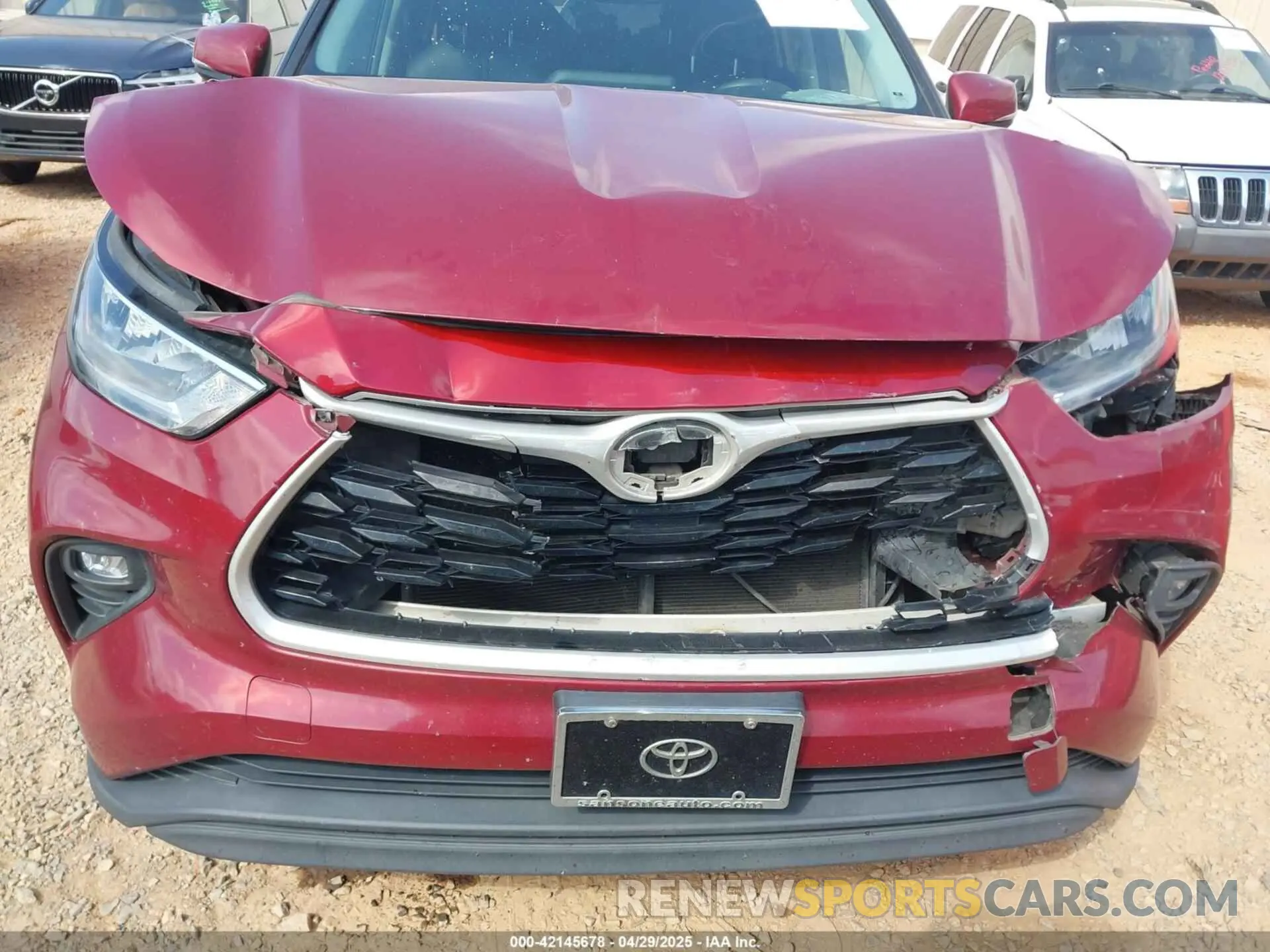 6 Photograph of a damaged car 5TDGZRBH9LS011673 TOYOTA HIGHLANDER 2020