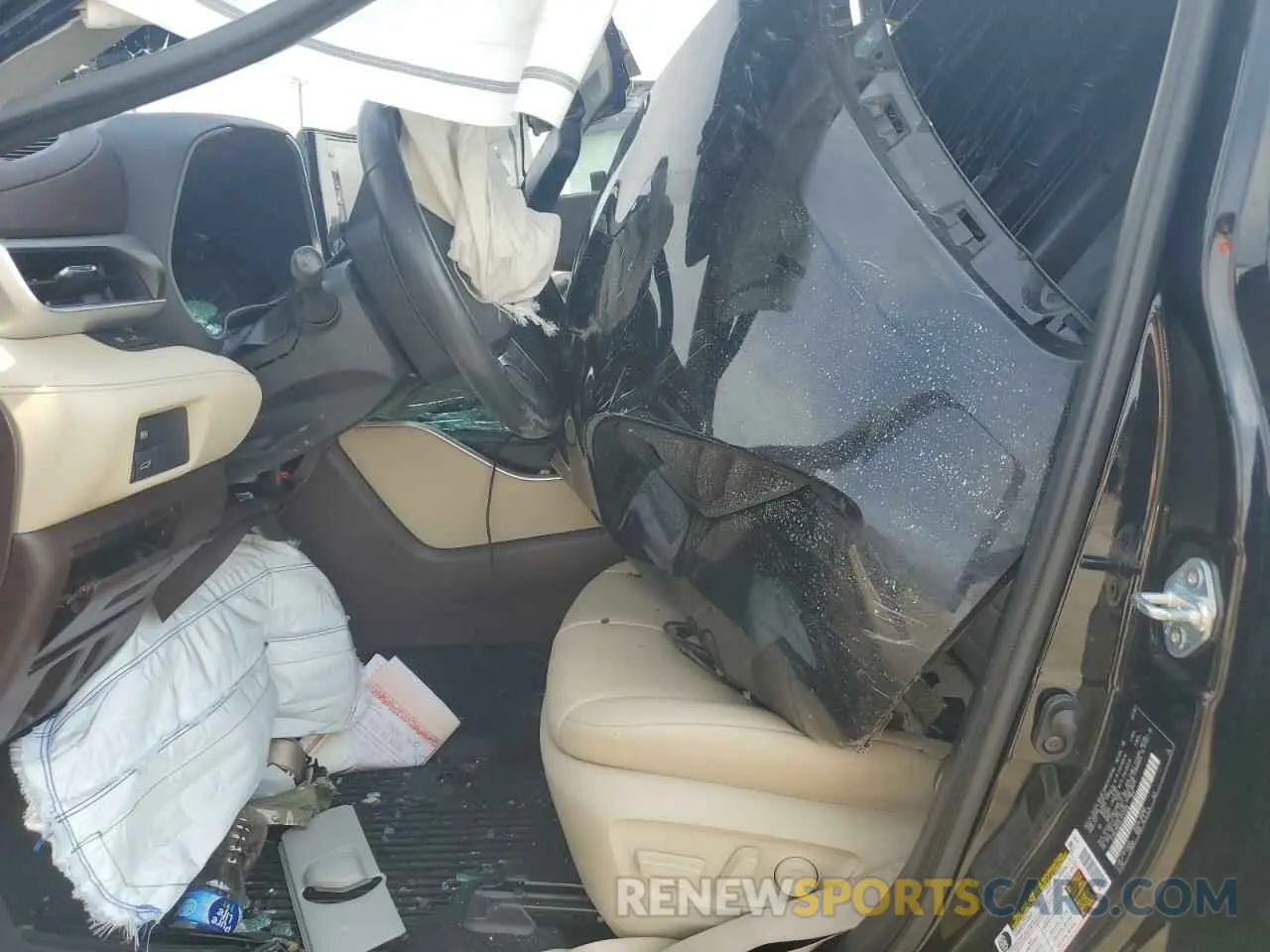 7 Фотография поврежденного автомобиля 5TDGZRBHXLS512300 TOYOTA HIGHLANDER 2020