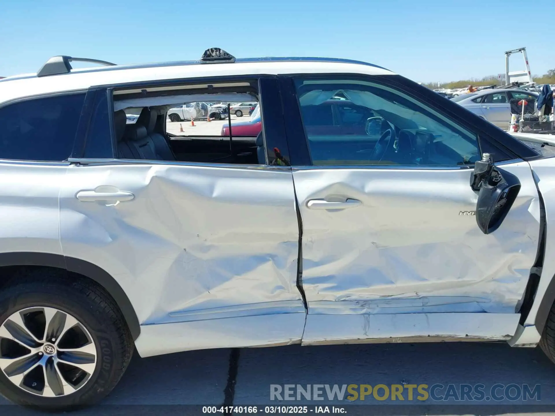 14 Фотография поврежденного автомобиля 5TDHARAH6LS501582 TOYOTA HIGHLANDER 2020