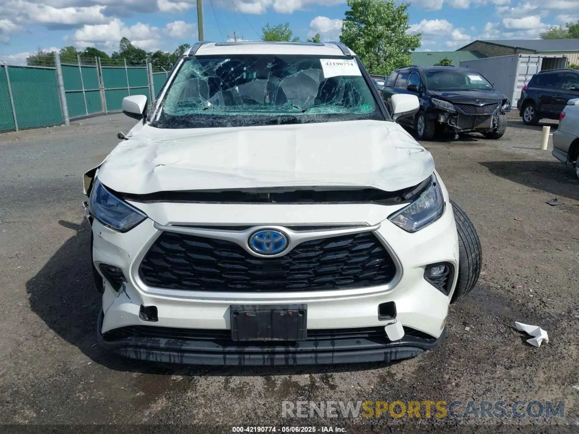 12 Фотография поврежденного автомобиля 5TDHBRCH3LS510590 TOYOTA HIGHLANDER 2020