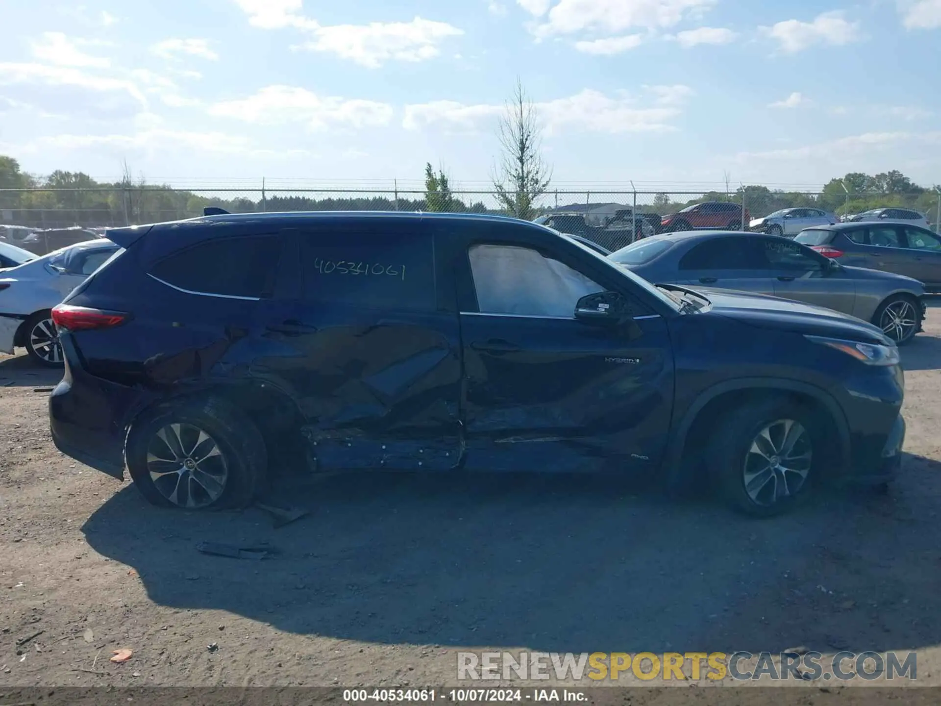13 Фотография поврежденного автомобиля 5TDHBRCH5LS513877 TOYOTA HIGHLANDER 2020