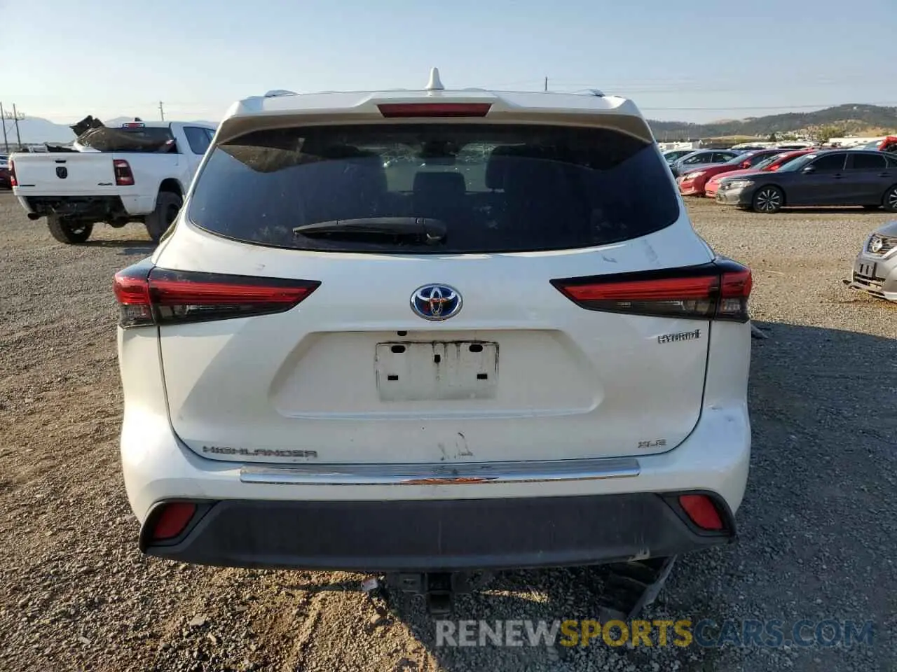 6 Фотография поврежденного автомобиля 5TDHBRCH8LS511623 TOYOTA HIGHLANDER 2020