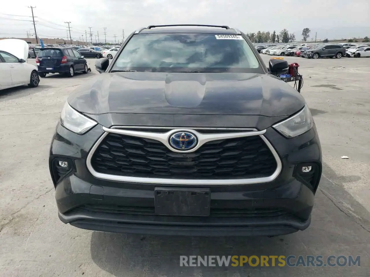 5 Photograph of a damaged car 5TDHBRCHXLS503524 TOYOTA HIGHLANDER 2020