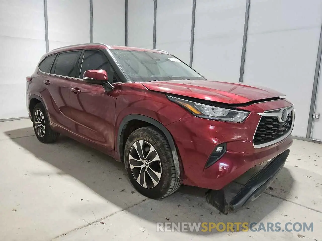 4 Photograph of a damaged car 5TDHZRAH0LS504910 TOYOTA HIGHLANDER 2020