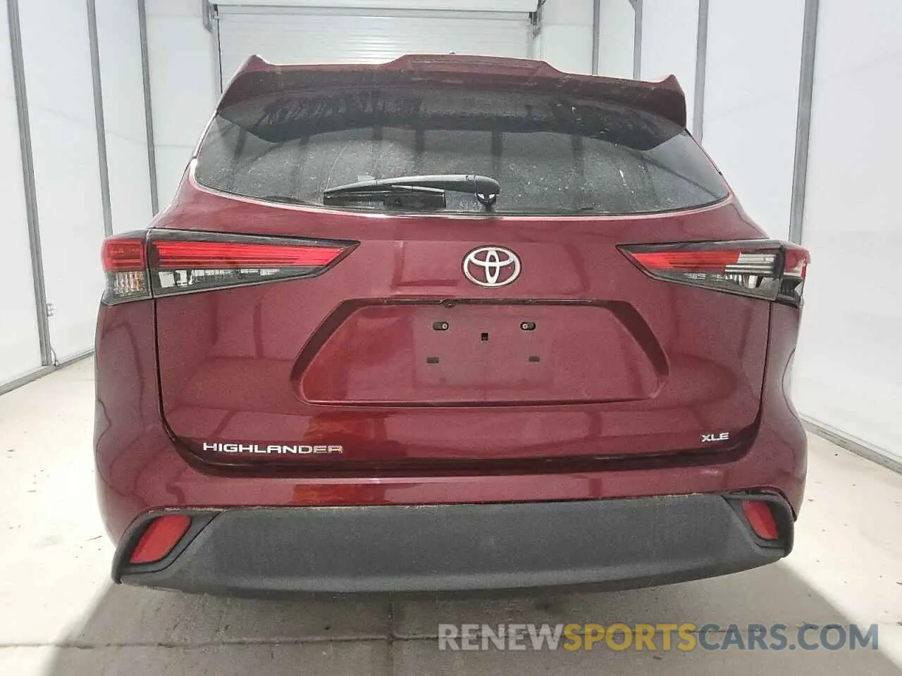 6 Photograph of a damaged car 5TDHZRAH0LS504910 TOYOTA HIGHLANDER 2020