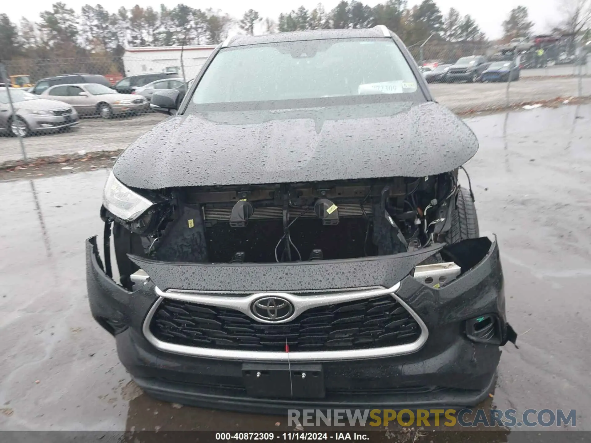 13 Photograph of a damaged car 5TDHZRBH4LS509560 TOYOTA HIGHLANDER 2020