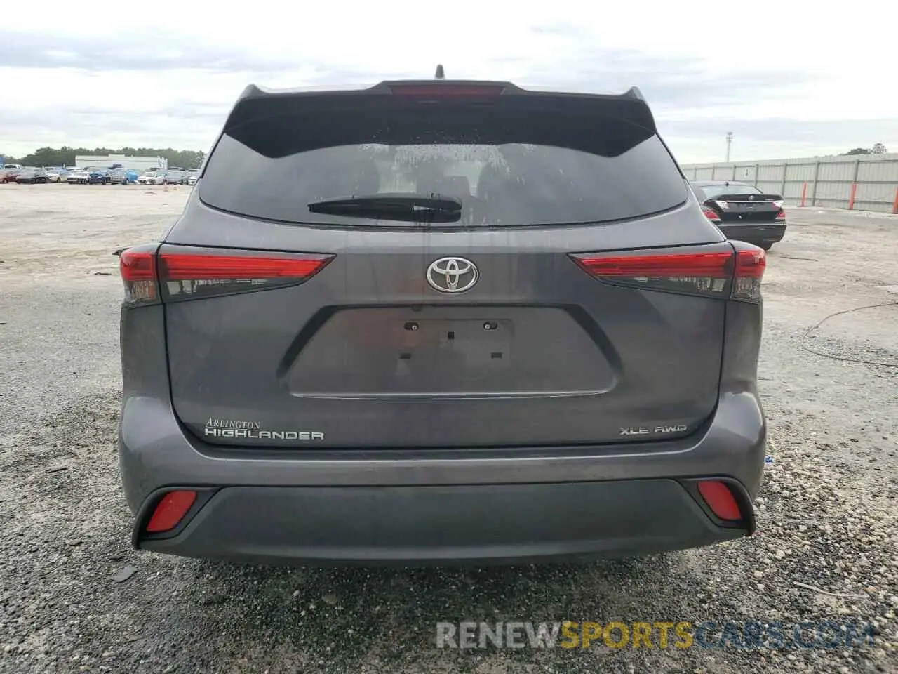 6 Photograph of a damaged car 5TDHZRBH5LS046733 TOYOTA HIGHLANDER 2020