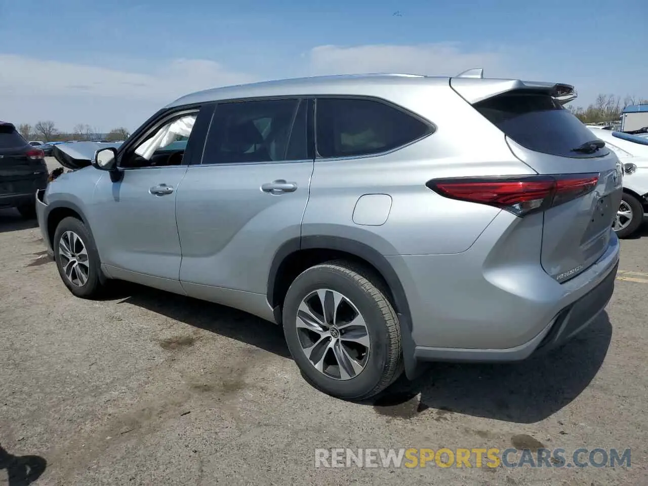 2 Фотография поврежденного автомобиля 5TDHZRBHXLS031953 TOYOTA HIGHLANDER 2020