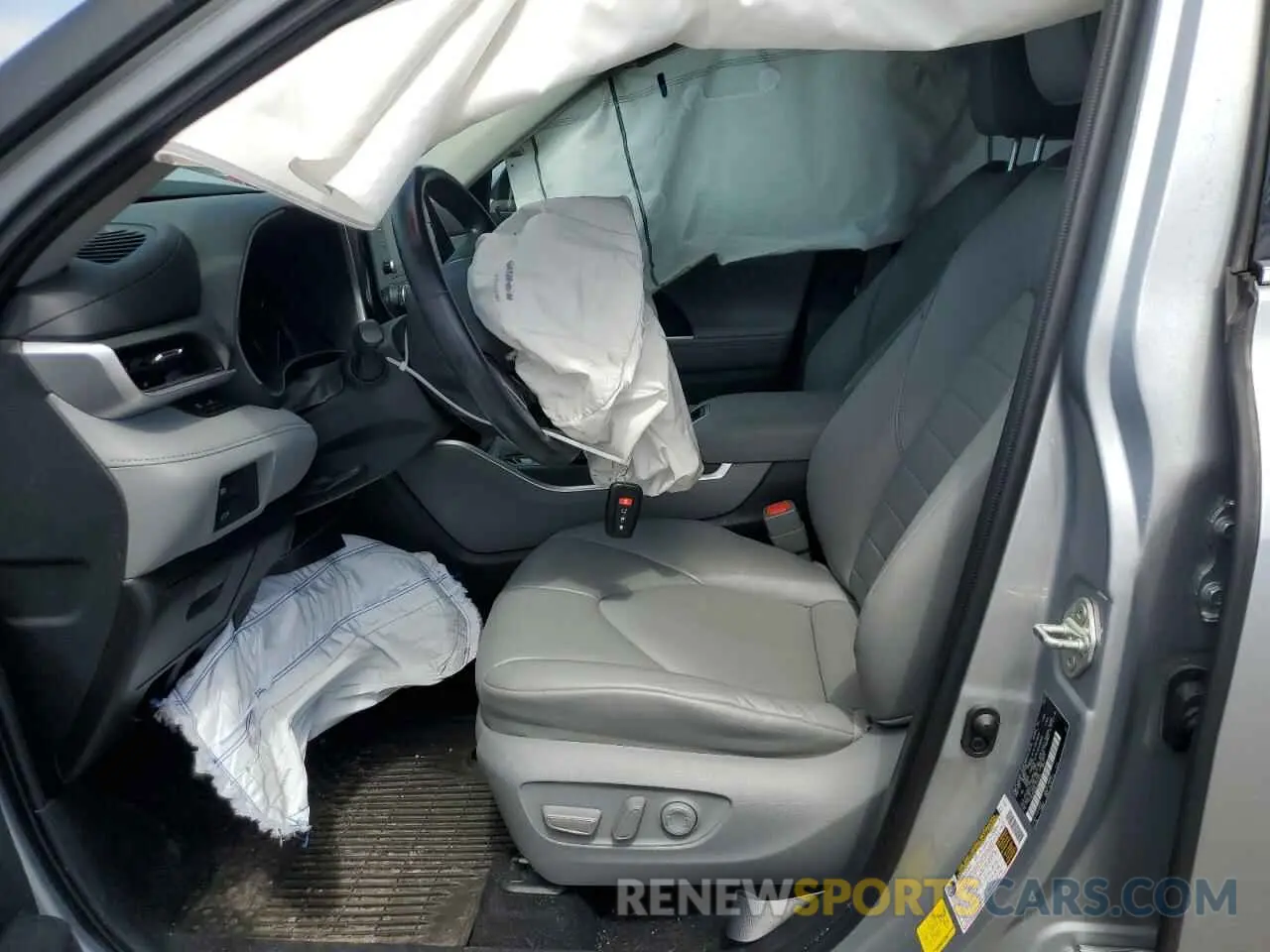7 Фотография поврежденного автомобиля 5TDHZRBHXLS031953 TOYOTA HIGHLANDER 2020