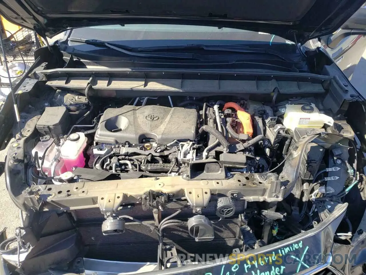 7 Photograph of a damaged car 5TDXBRCH4LS002382 TOYOTA HIGHLANDER 2020