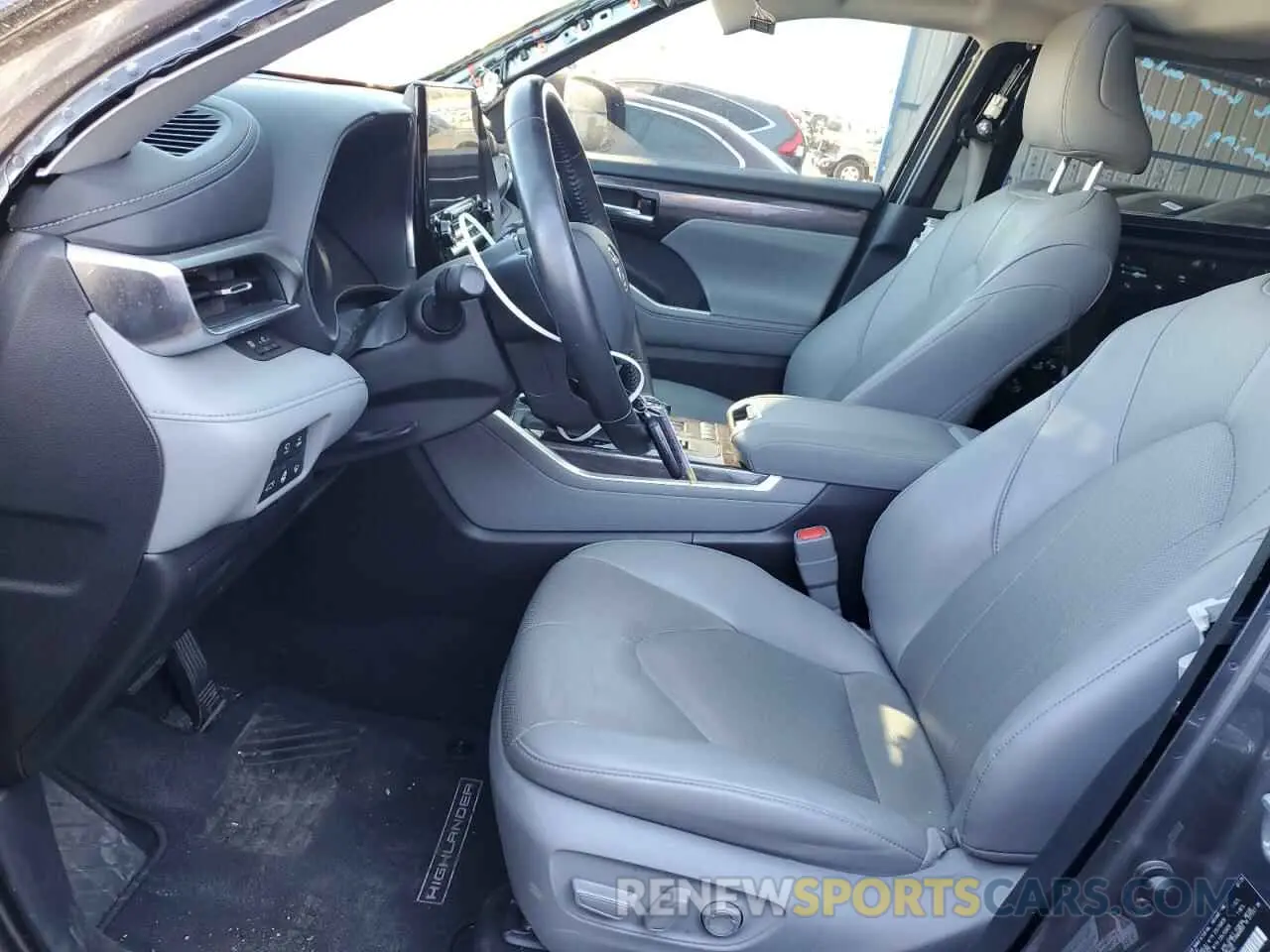 7 Photograph of a damaged car 5TDXBRCH4LS009526 TOYOTA HIGHLANDER 2020