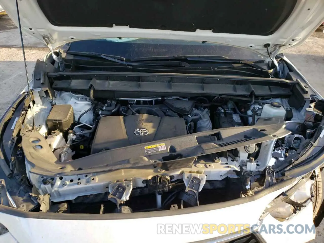 7 Фотография поврежденного автомобиля 5TDYZRAH2LS012038 TOYOTA HIGHLANDER 2020