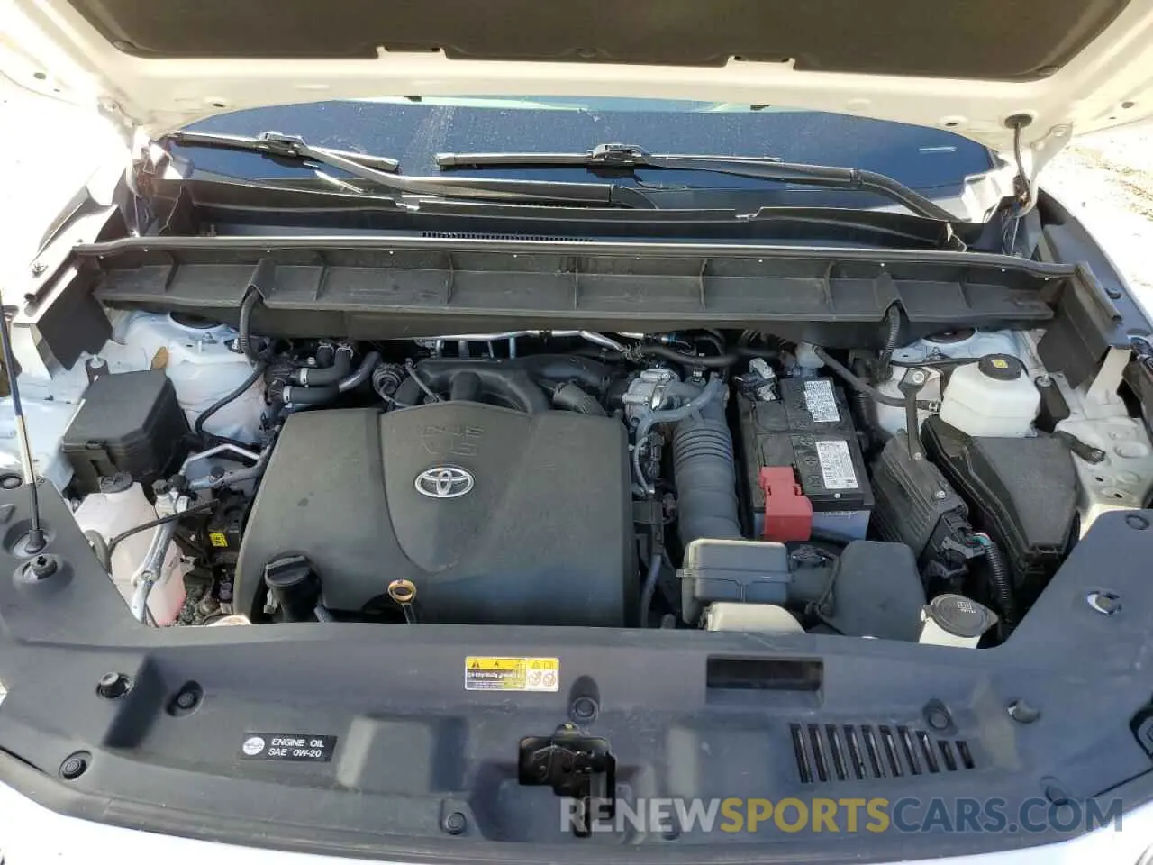 7 Photograph of a damaged car 5TDYZRAH3LS001713 TOYOTA HIGHLANDER 2020