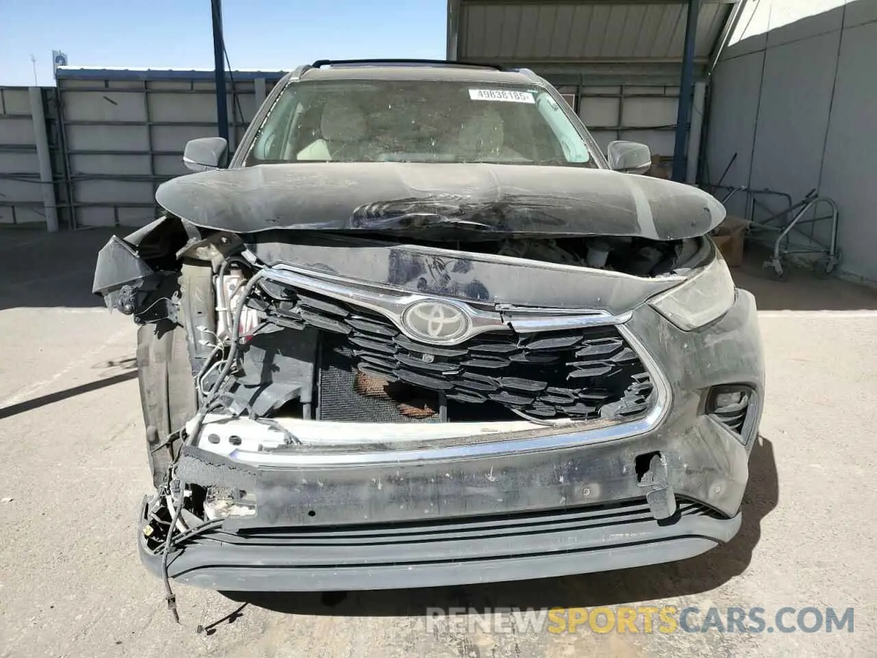5 Photograph of a damaged car 5TDYZRAH7LS016179 TOYOTA HIGHLANDER 2020