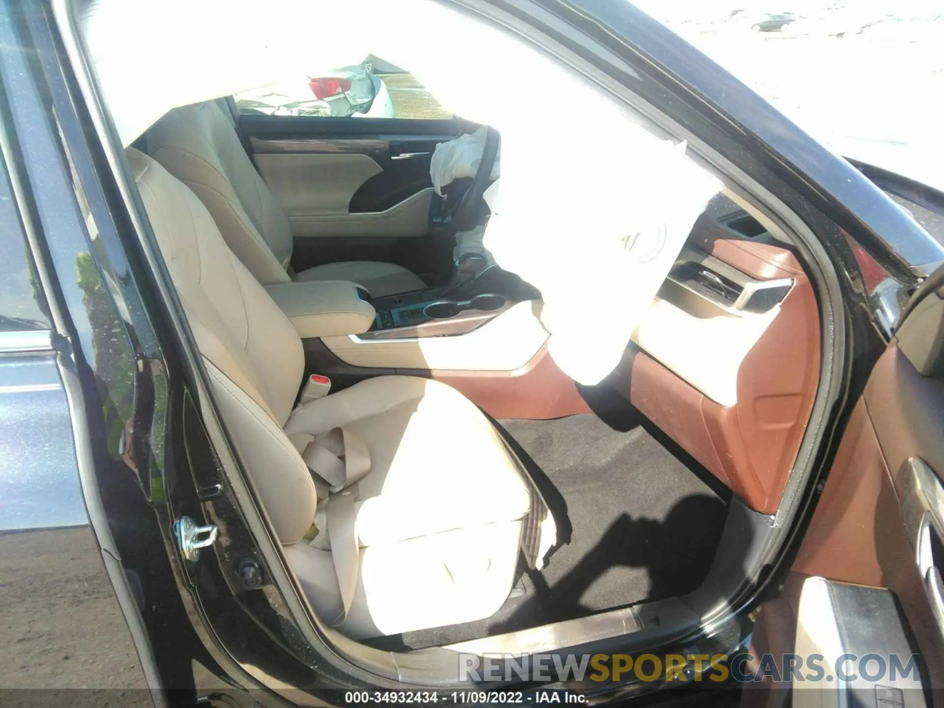 5 Фотография поврежденного автомобиля 5TDYZRAH8LS026753 TOYOTA HIGHLANDER 2020
