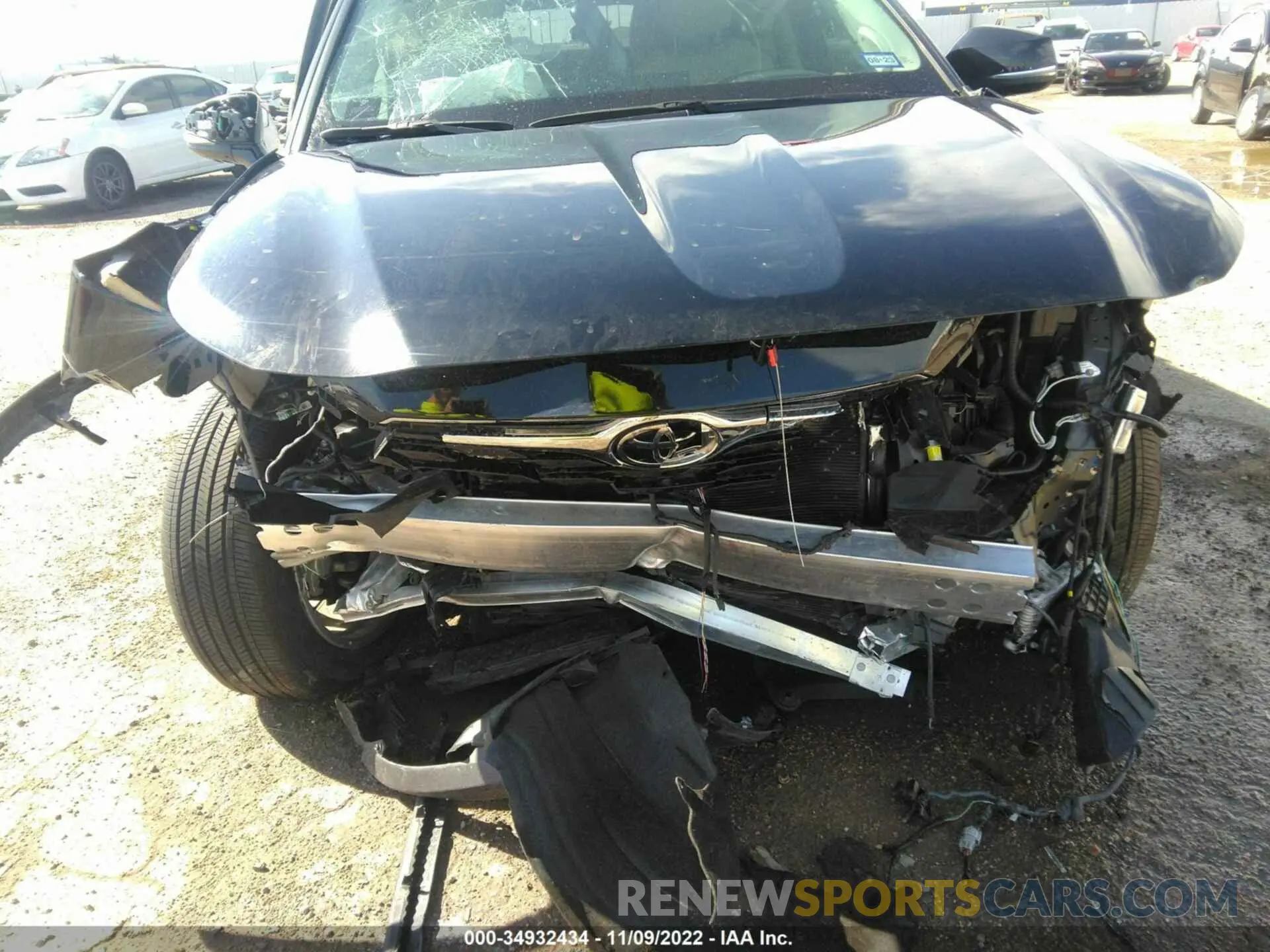 6 Фотография поврежденного автомобиля 5TDYZRAH8LS026753 TOYOTA HIGHLANDER 2020