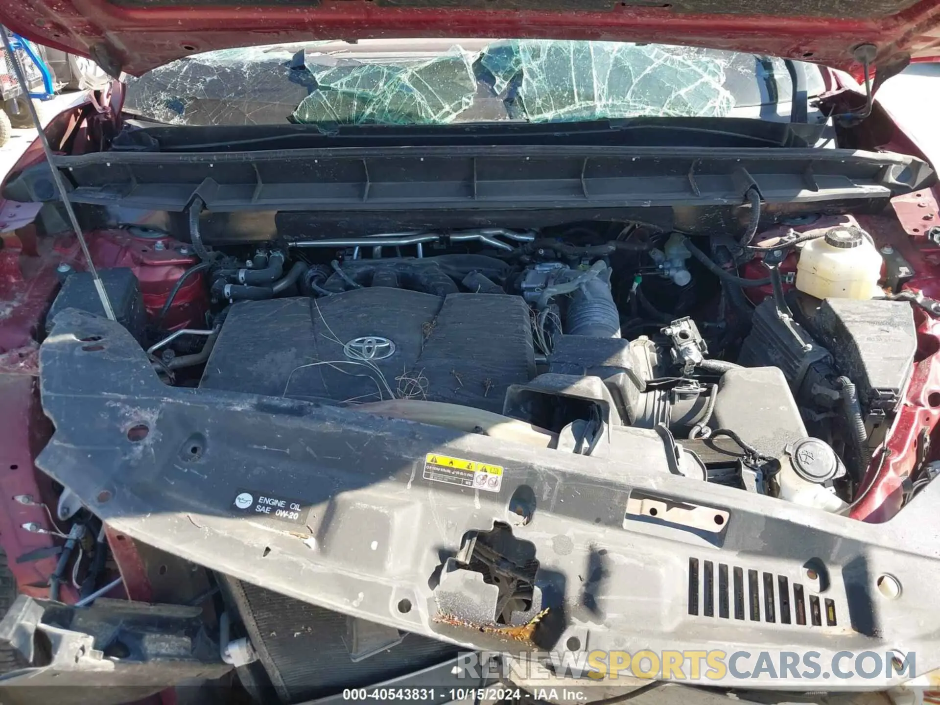 10 Photograph of a damaged car 5TDYZRAH9LS009783 TOYOTA HIGHLANDER 2020