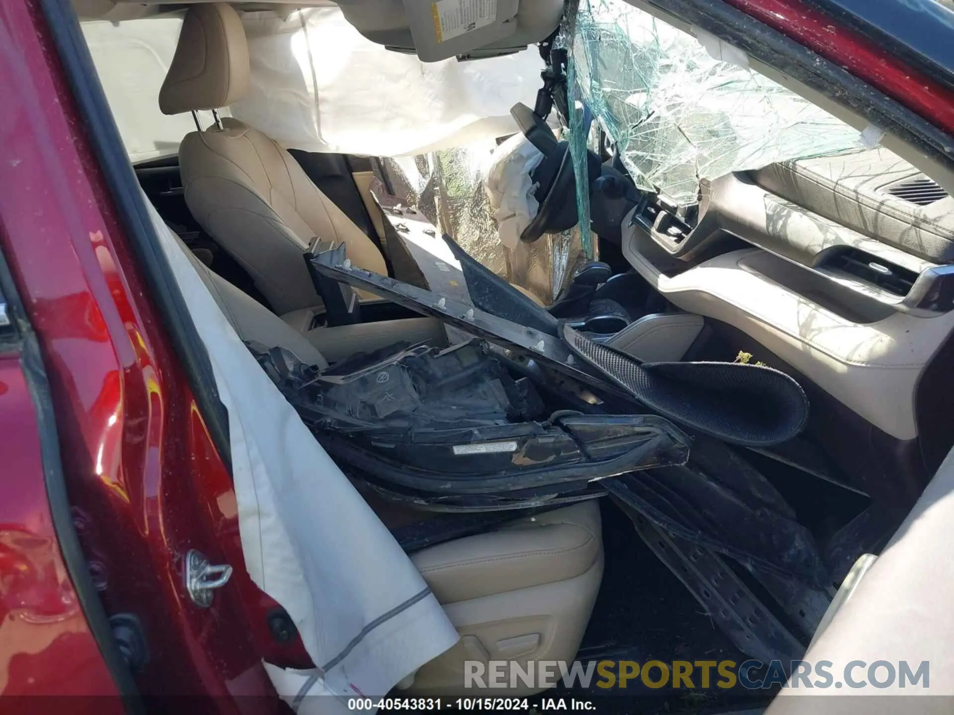 5 Photograph of a damaged car 5TDYZRAH9LS009783 TOYOTA HIGHLANDER 2020