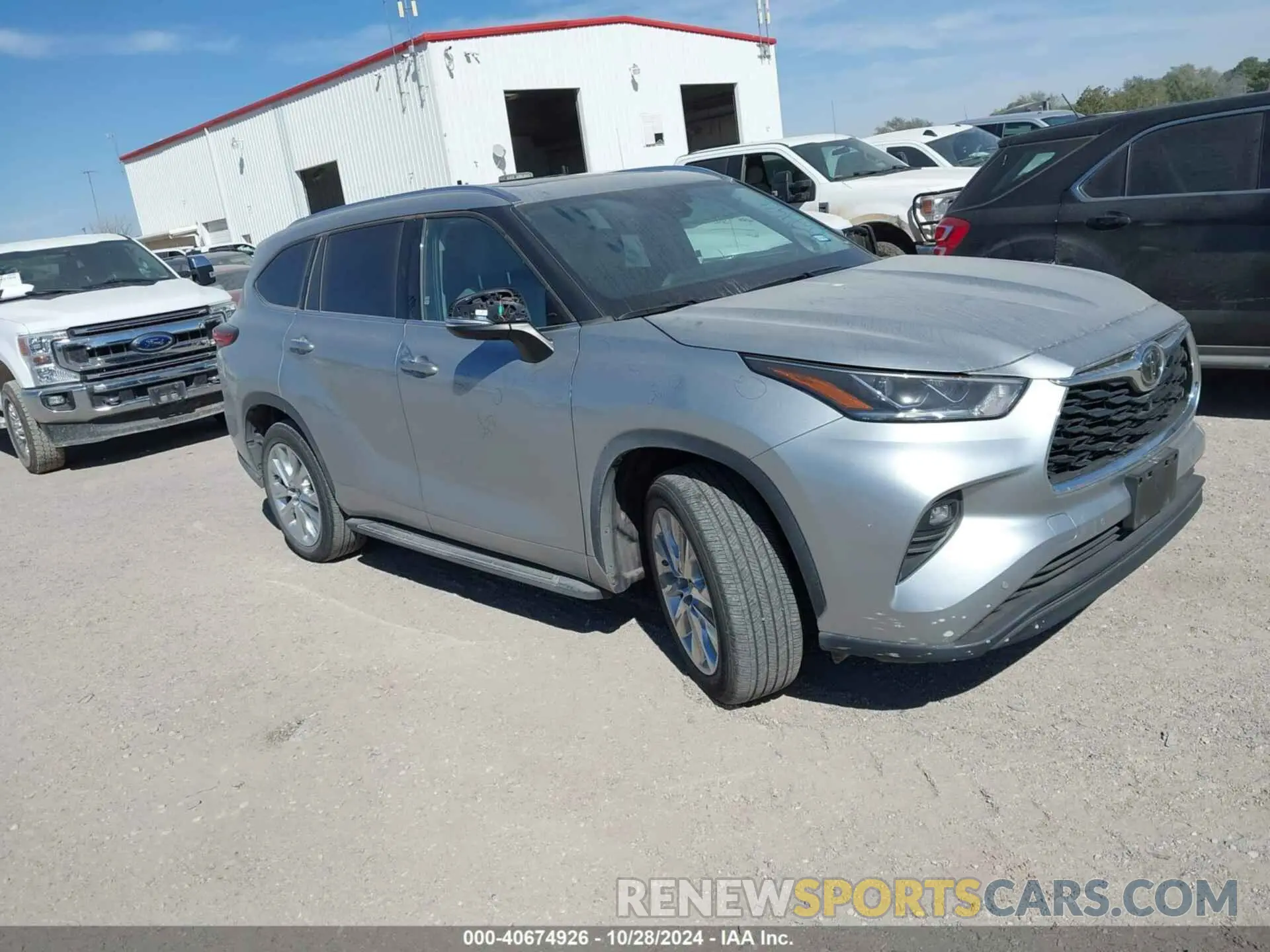 1 Фотография поврежденного автомобиля 5TDYZRAH9LS031136 TOYOTA HIGHLANDER 2020