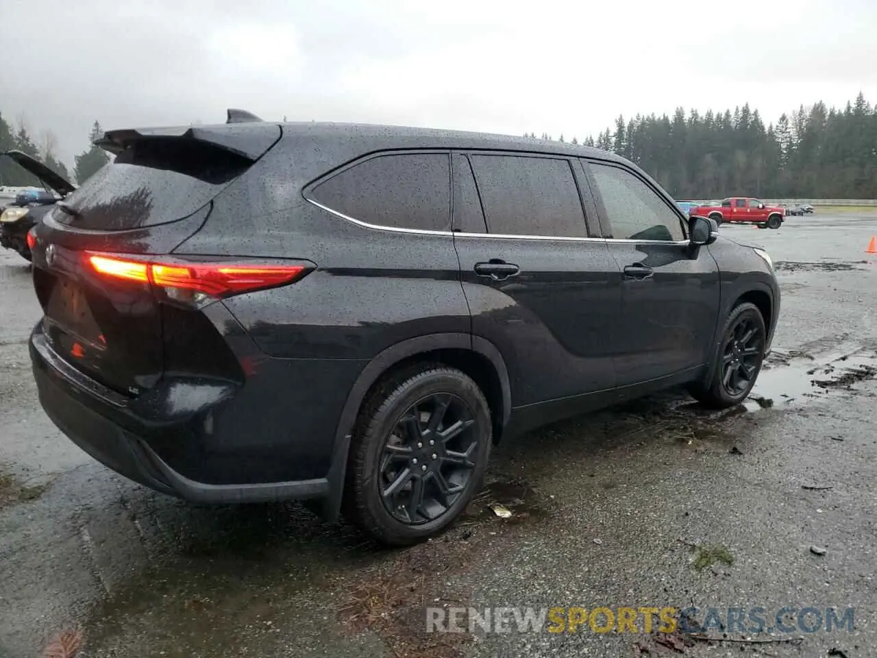 3 Фотография поврежденного автомобиля 5TDZZRAH3LS009797 TOYOTA HIGHLANDER 2020