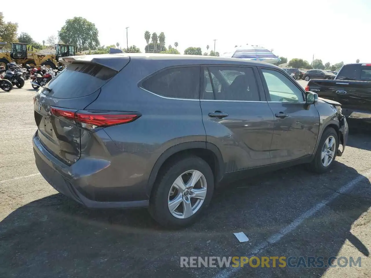 3 Фотография поврежденного автомобиля 5TDZZRAH4LS023899 TOYOTA HIGHLANDER 2020