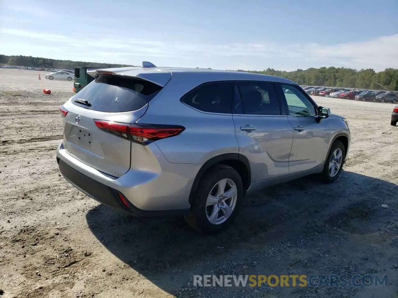 3 Photograph of a damaged car 5TDZZRAH4LS501349 TOYOTA HIGHLANDER 2020