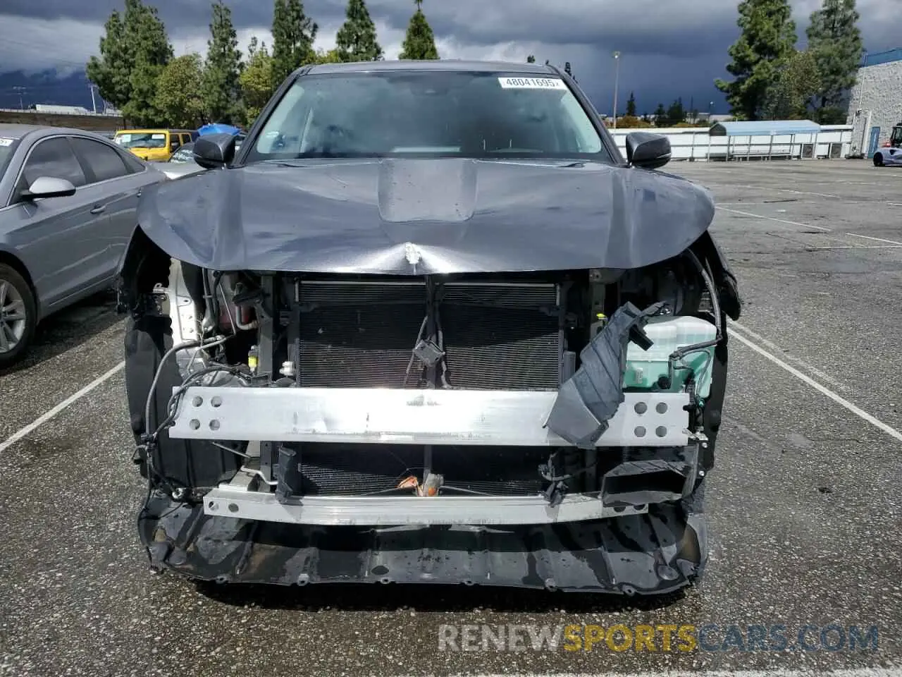 5 Фотография поврежденного автомобиля 5TDZZRAH7LS009964 TOYOTA HIGHLANDER 2020