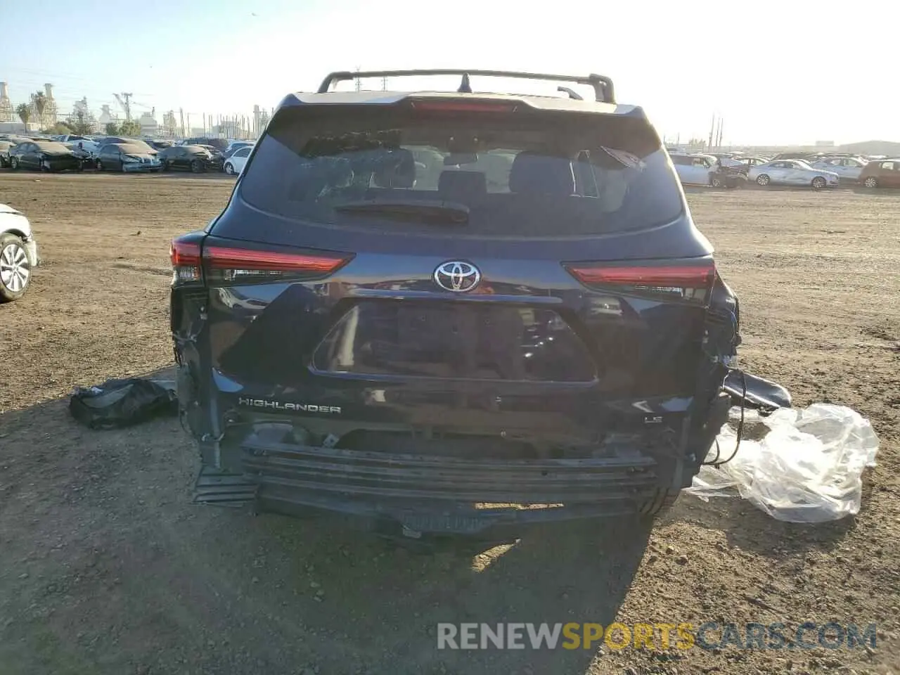 6 Фотография поврежденного автомобиля 5TDZZRAH9LS512217 TOYOTA HIGHLANDER 2020