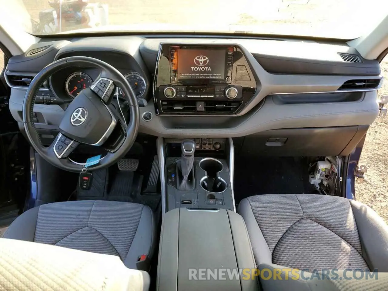 8 Фотография поврежденного автомобиля 5TDZZRAH9LS512217 TOYOTA HIGHLANDER 2020