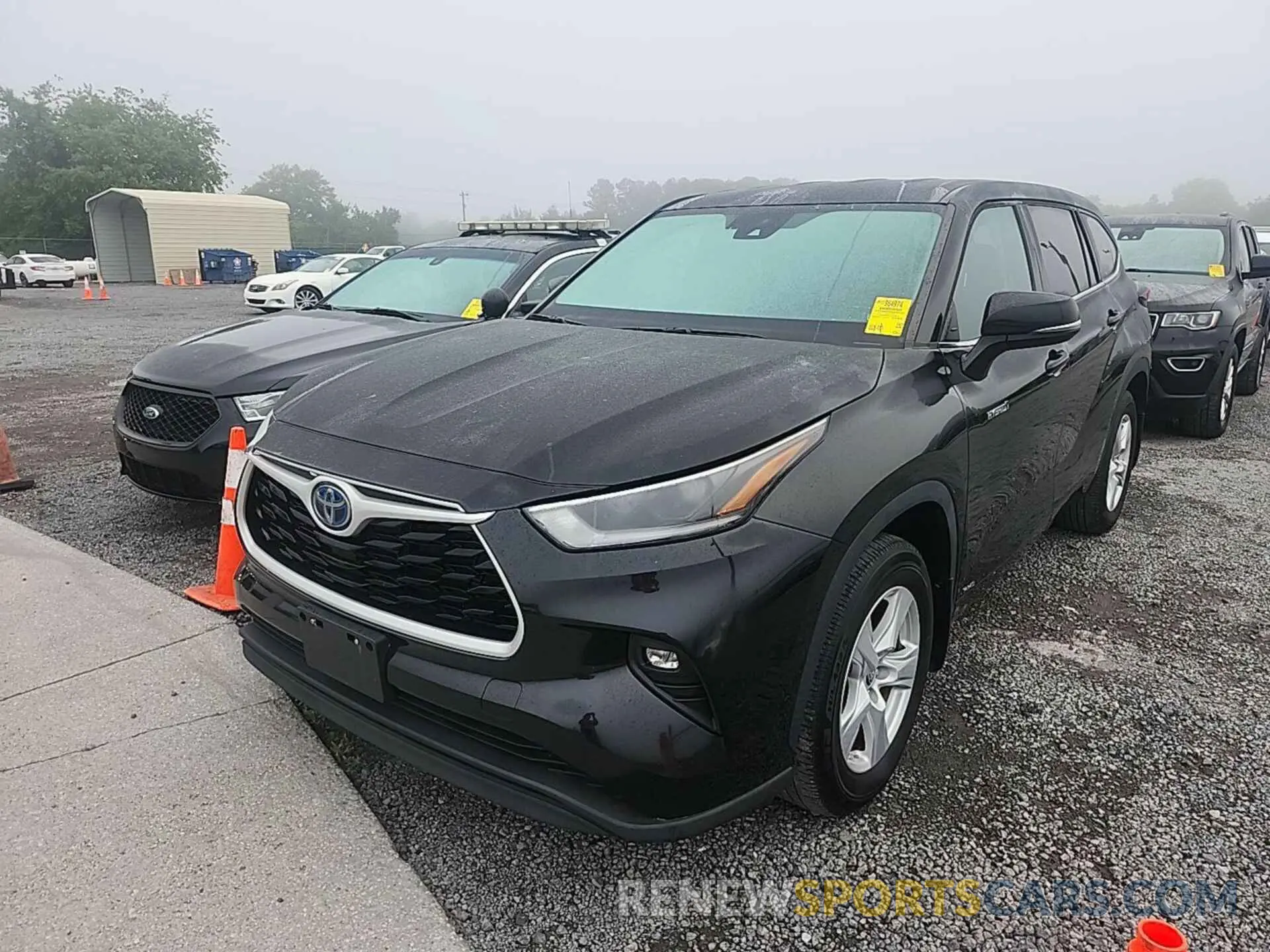 5 Photograph of a damaged car 5TDBBRCH2MS051284 TOYOTA HIGHLANDER 2021