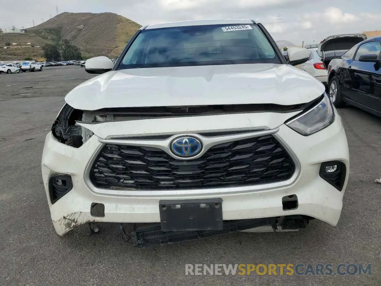 5 Фотография поврежденного автомобиля 5TDBBRCH2MS520387 TOYOTA HIGHLANDER 2021